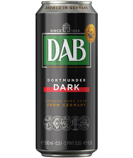 Пиво DAB темне 0,5 ж/б  6534 фото